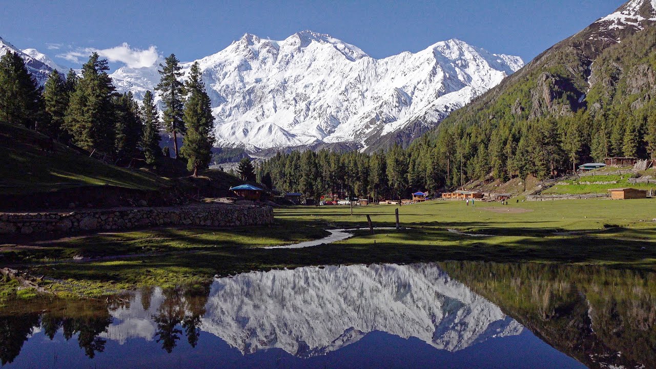 Nanga parbat may not be the highest peak of Pakistan but it is definitely the largest mountain of Pakistan.