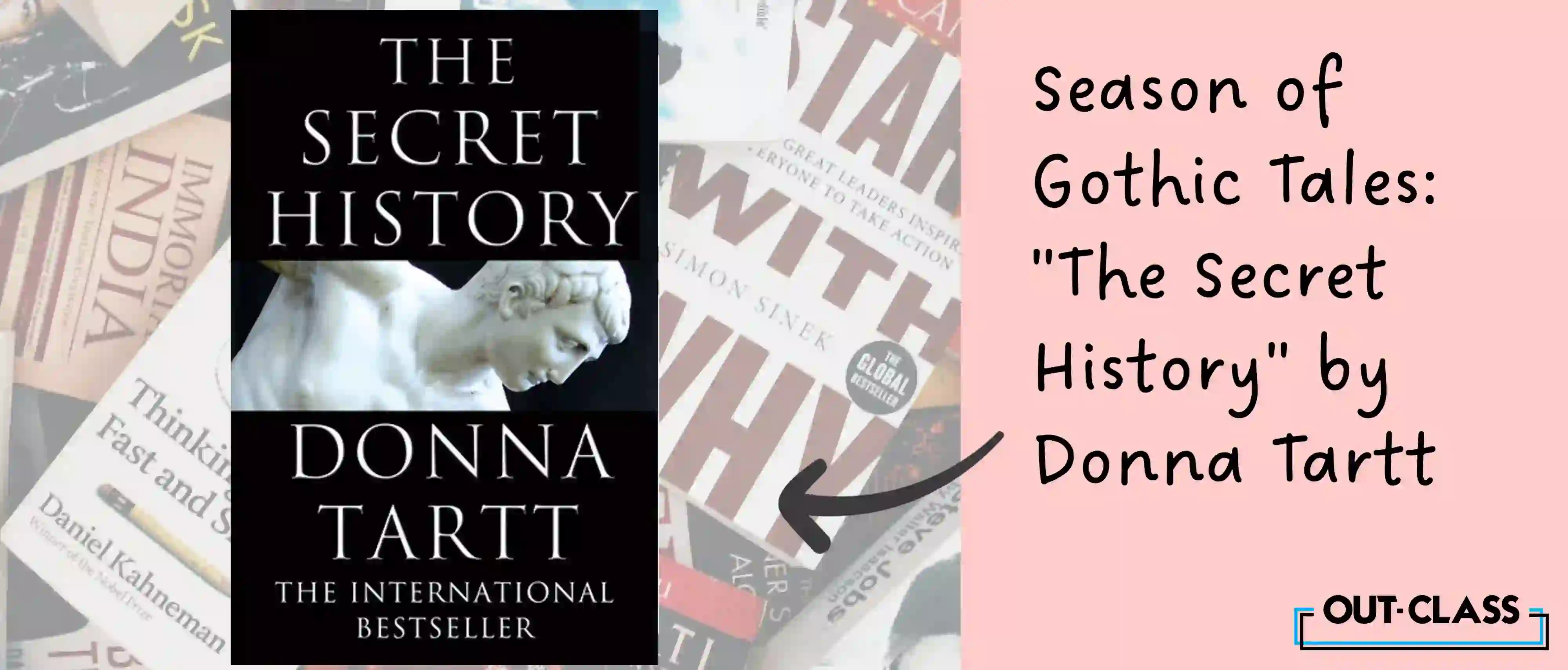 As winter winds blow, immerse yourself in the dark academia of Tartt's masterpiece. "The Secret History" weaves a chilling narrative of secrets, academia, and murder, perfect for a cosy winter night.